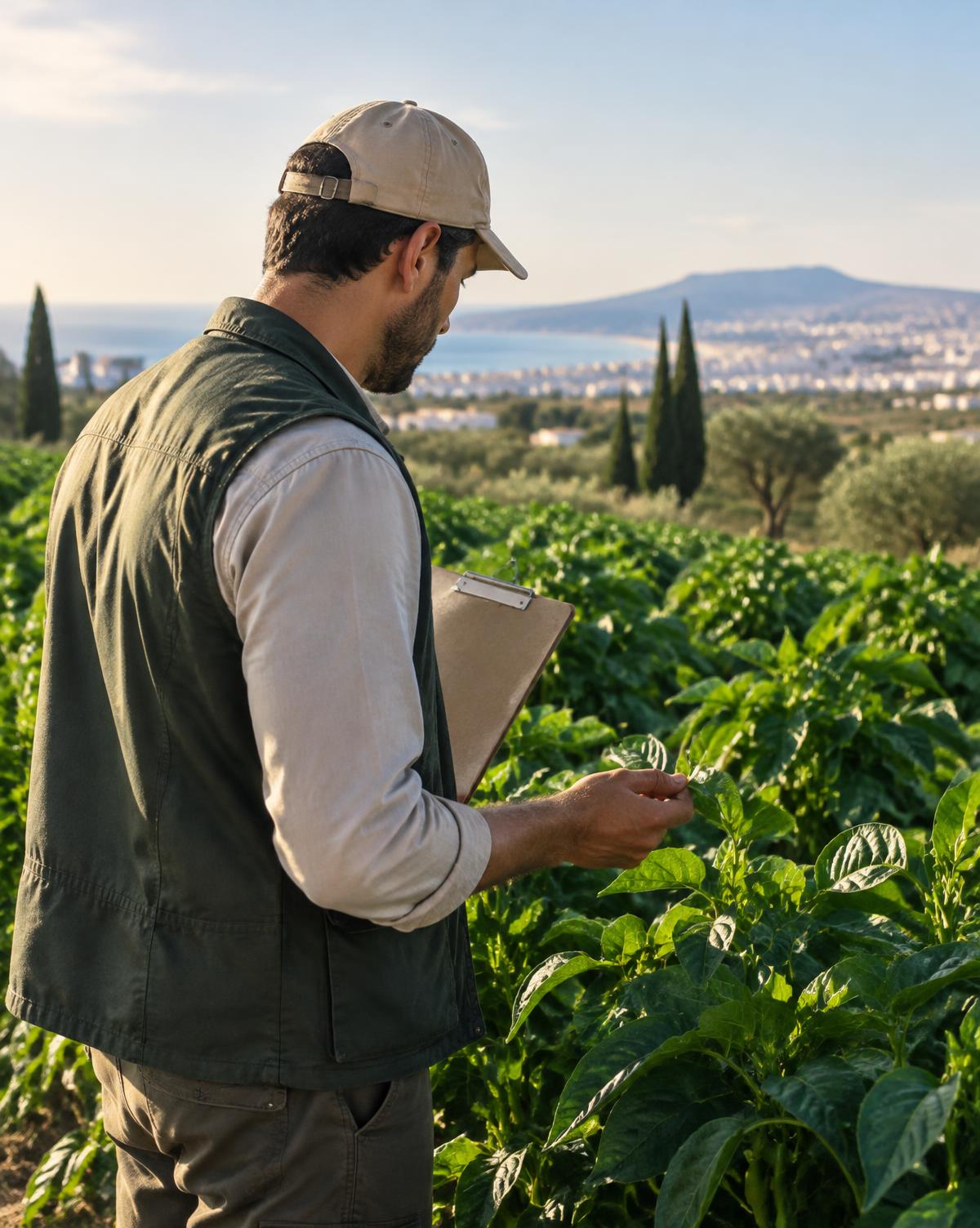 Accompagnement agronomique Delta sur le terrain en Tunisie